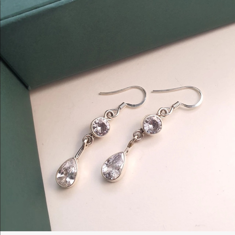 92.5 silver earrings